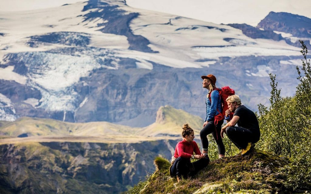 Hiking in Thorsmork