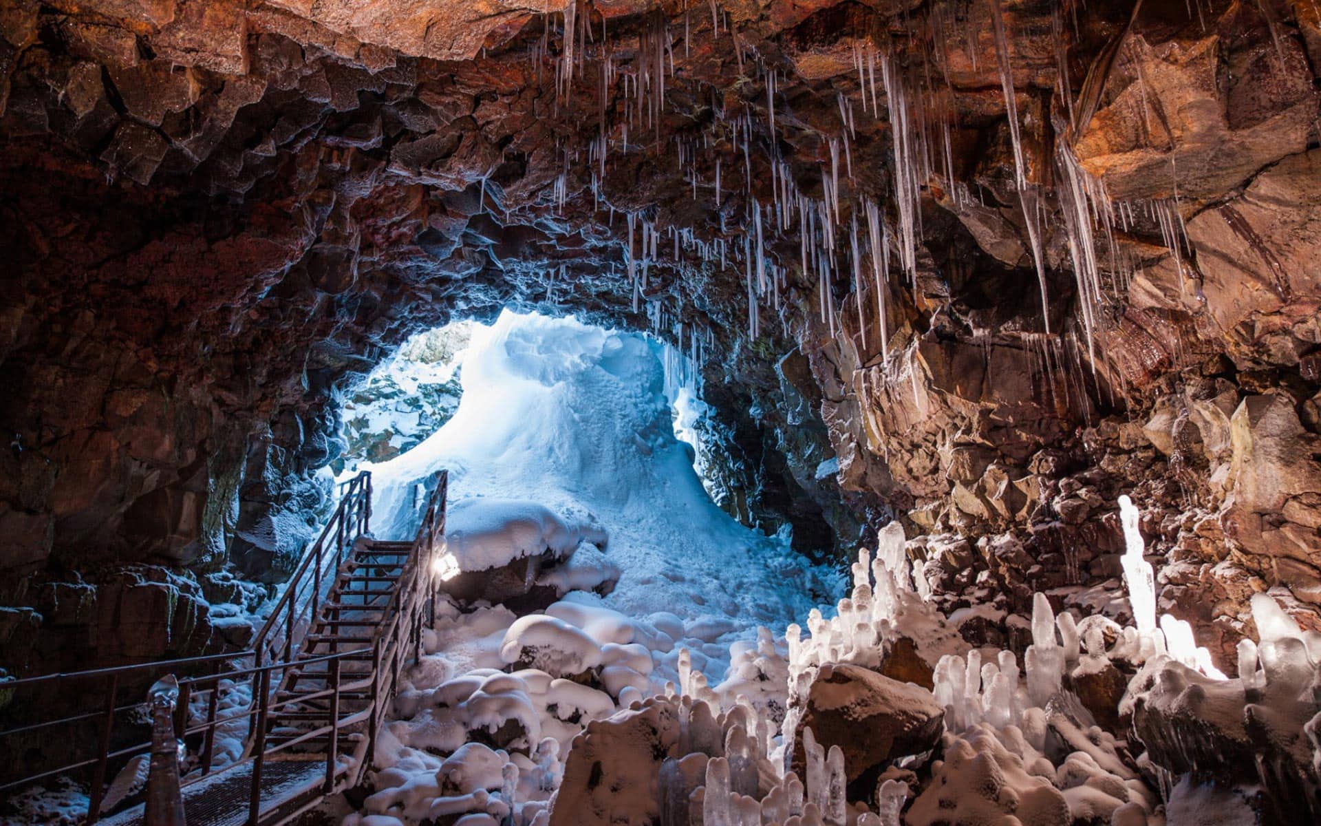 lava cave tours iceland