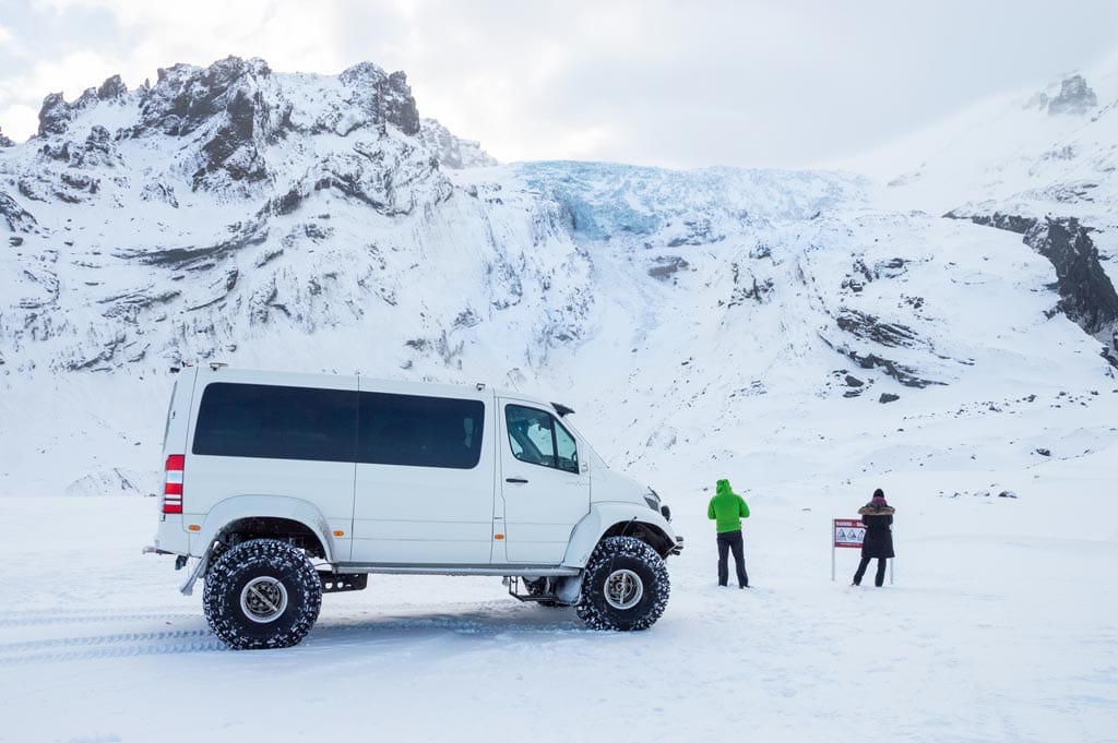 super jeep tour iceland glacier