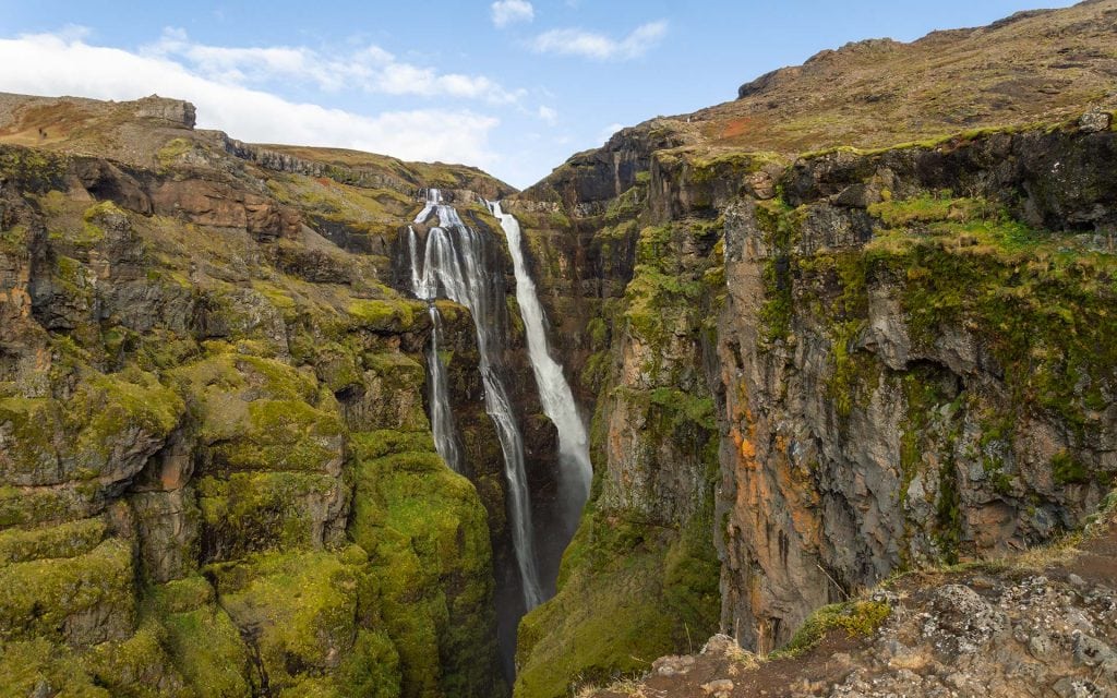 Glymur hiking & Krauma bathing tour