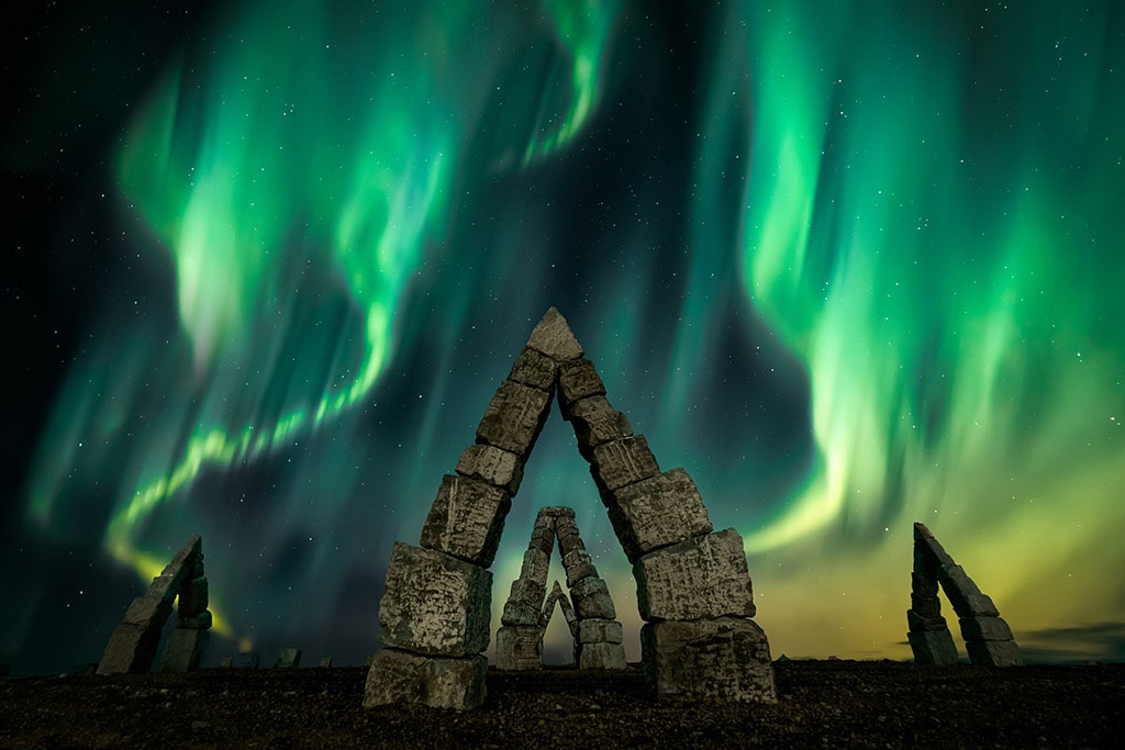 The Arctic Henge in Iceland