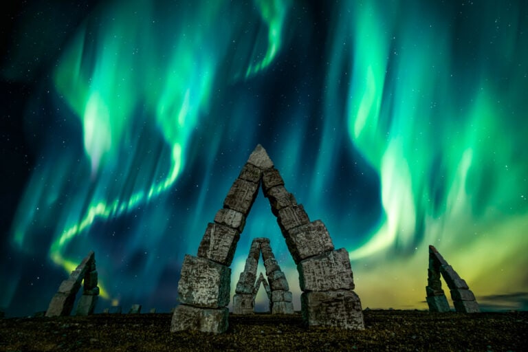 The Arctic Henge in North Iceland