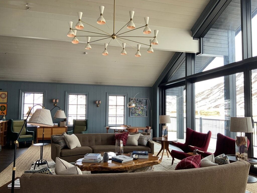 Stylish lounge with Icelandic charm