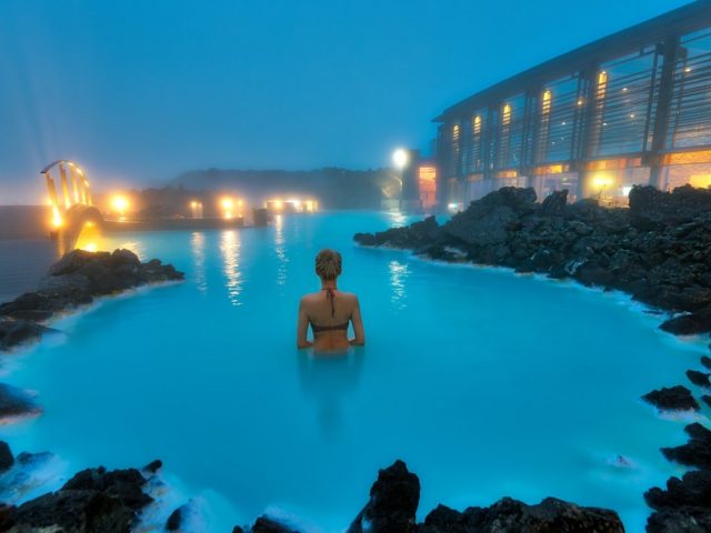 Blue Lagoon Swimming Pool in Western Iceland